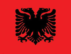 Albania 3x5' Poly Flag