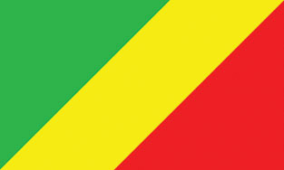 Congo 3x5' Poly Flag