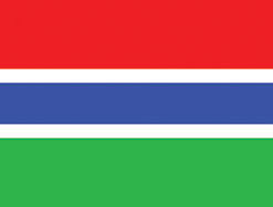 Gambia 3x5' Poly Flag