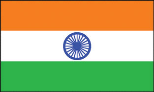 India 3x5' Poly Flag