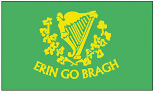 Irish/ Erin Go Bragh 3x5' Poly Flag