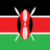 Kenya 3x5' Poly Flag