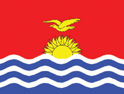 Kiribati 3x5' Poly Flag
