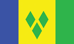 St. Vincent 3x5' Poly Flag