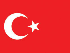 Turkey 3x5' Poly Flag