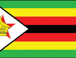 Zimbabwe 3x5' Poly Flag