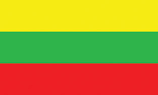 Lithuania 3x5' Poly Flag