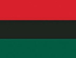 Afro America 3x5' Poly Flag