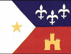 Acadiana 3x5' Poly Flag