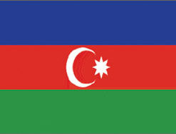 Azerbaijan 3x5' Poly Flag