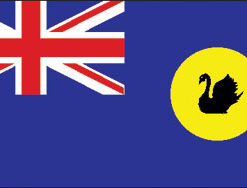 West Australia 3x5' Poly Flag