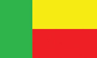 Benin 3x5' Poly Flag