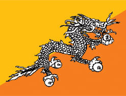 Bhutan Flag