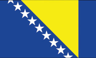 Bosnia 3x5' Poly Flag