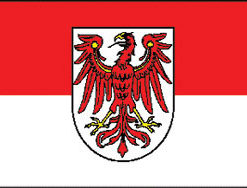 Brandenburg 3'x5' Poly Flag