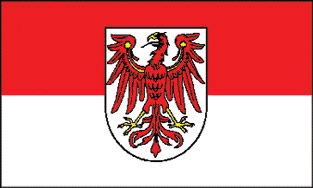 Brandenburg 3'x5' Poly Flag