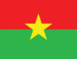 Burkina Faso 3x5' Poly Flag