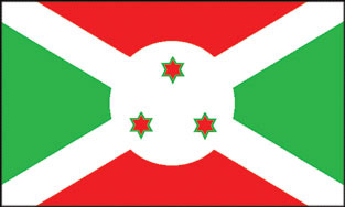Burundi 3x5' Poly Flag