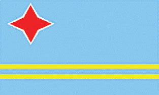 Aruba 3x5' Poly Flag