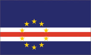 Cape Verde 3x5' Poly Flag