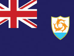 Anguilla 3x5' Poly Flag