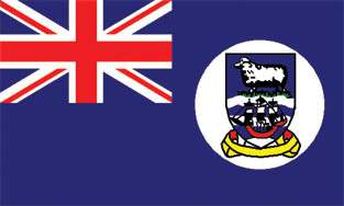 Falkland Islands 3x5' Poly Flag