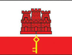 Gibraltar 3x5' Poly Flag