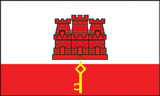 Gibraltar 3x5' Poly Flag