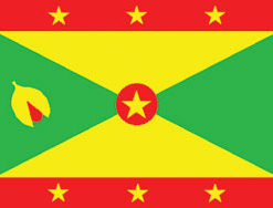 Grenada 3x5' Poly Flag