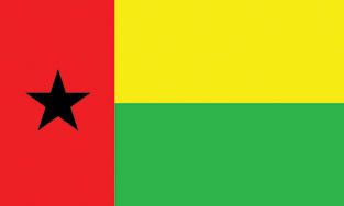 Guinea Bissau 3x5' Poly Flag