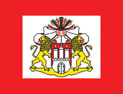 Hamburg Senate 3'x5' Poly Flag