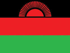 Malawi 3x5' Poly Flag