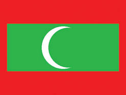 Maldives 3x5' Poly Flag