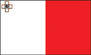 Malta 3x5' Poly Flag
