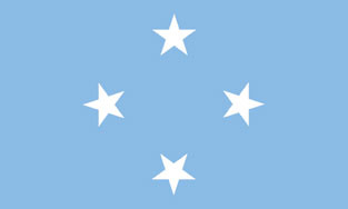 Micronesia 3x5' Poly Flag