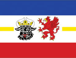 Mecklenburg 3'x5' Poly Flag