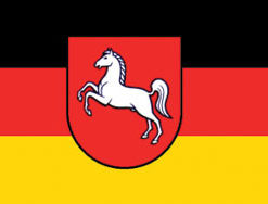 Niedersachsen 3'x5' Poly Flag