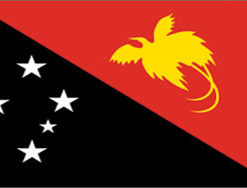 Papua New Guinea 3x5' Poly Flag
