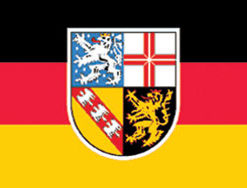 Saarland 3'x5' Poly Flag