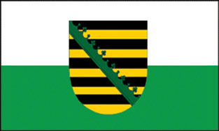 Sachsen 3'x5' Poly Flag