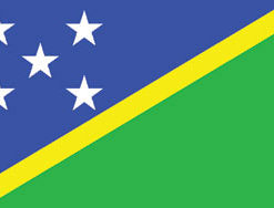 Solomon Islands 3x5' Poly Flag