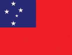 Samoa 3x5' Poly Flag