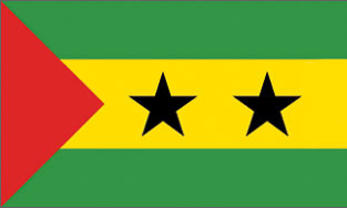 Sao Tome 3x5' Poly Flag