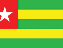 Togo 3x5' Poly Flag