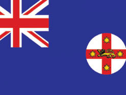 Wales New South 3x5' Poly Flag