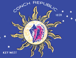 Conch Rep3x5' Poly Flag