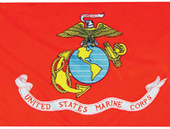 USMC 3x5' Poly Flag