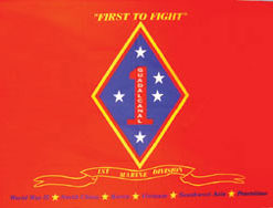 USMC 1st Div 3x5' Flag