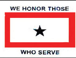 We Honor 3x5'