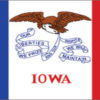 3'x5' Iowa Polyester Flag